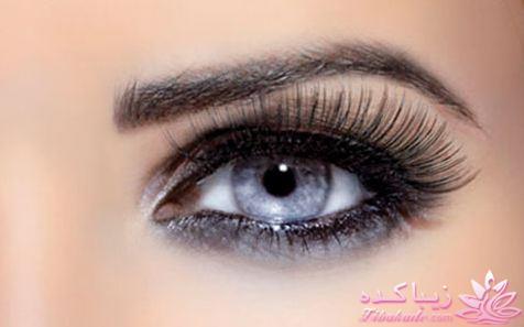 طریقه ی گذاشتن مژه مصنوعی 